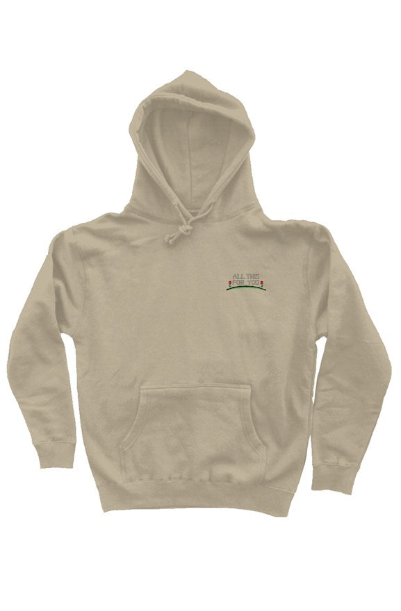 independent pullover hoody sand 2